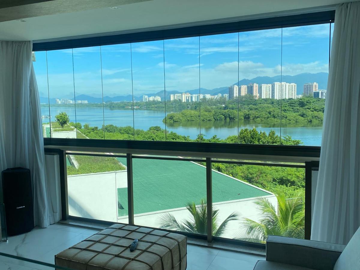 Apto De Frente Para A Praia Com Vista Pra Lagoa Rio de Janeiro Ngoại thất bức ảnh