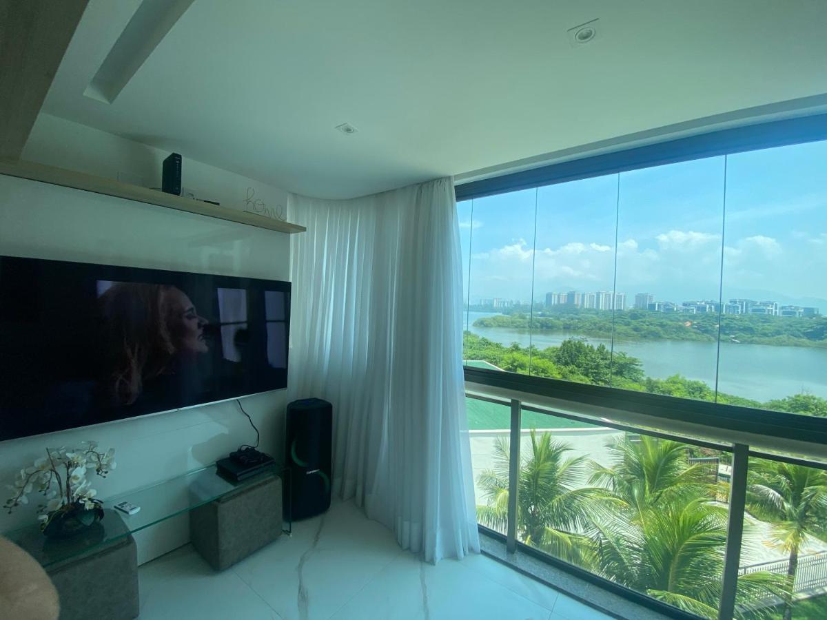 Apto De Frente Para A Praia Com Vista Pra Lagoa Rio de Janeiro Ngoại thất bức ảnh